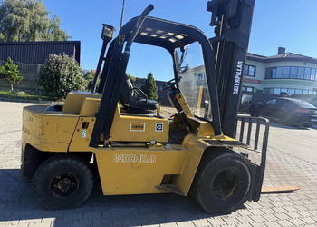 wózek widłowy CATERPILLAR V80D 4000kg bliźniacze pompowane koła PERKINS