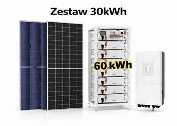 Zestaw budżetowy 30kWh HV (panele, inwerter 3 fazy, magazyn 60 kWh)
