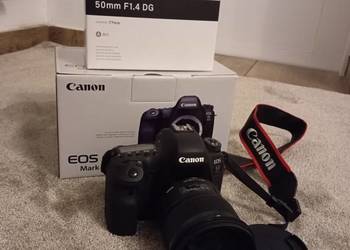 Canon 6D mark II + obiektyw Sigma 50mm 1.4 art