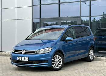 Volkswagen Touran Salon Polska Alu LED Tempomat ACC Czujniki 3xClimatronic…