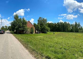 Działka budowlana przy drodze asfaltowej