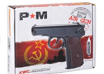 Wiatrówka RANGER PM FM KWC kal. 4,5 BBs 18 strz. FULL METAL CO2