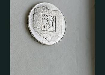 Moneta 30lat PRL 200zl srebro połysk Rzeczypospolita ludowa 1974 lux
