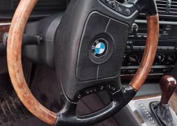 BMW E38 KIEROWNICA DREWNO