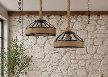 Lampa sufitowa drewniana OLD WOOD RETRO LS-M4