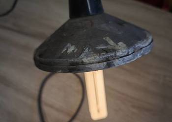 Lampa lampa warsztatowa kabel 7 metrów ŁZSM Łomianki 1959 PRL vintage
