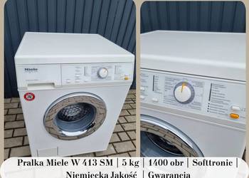 Pralka Miele W 413SM | 5 kg | 1400 obr | Softtronic | Niemiecka Jakość
