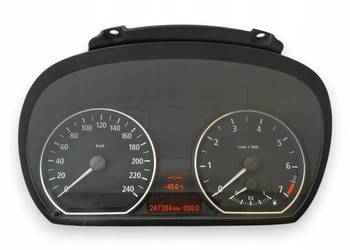 LICZNIK ZEGARY 6947136 BMW E81 E87 2.0 D Diesel 247 384km europa
