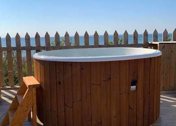 LUKSUSOWA BALIA OGRODOWA HOT TUB Ø 2,25m fiberglass