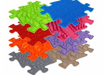 WOOPIE Mata Sensoryczna Ortopedyczna Puzzle 8 el. WERSJA-1A