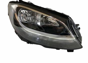 MERCEDES KLASA C W205 01.2014-08.2021 Reflektor lampa przedni prawy H7+LED