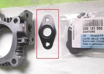 uszczelka EGR VAG 036131550A golf polo fabia audi a2 1.4