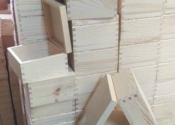 Pudełka drewniane 17*17*9.5