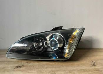 FORD FOCUS MK2 Lampa LEWY przód XENON czarna