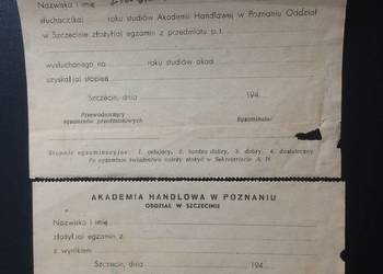 ( 293. ) Świadectwo Z 1949 roku