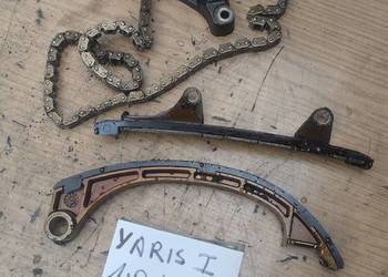 TOYOTA YARIS I 1,0 VVTI rozrząd łańcuch ślizgi napinacz
