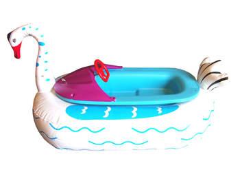 Łódeczki elektryczne zwierzaki łabądż dla dzieci na festyny