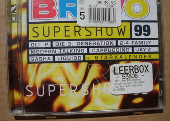 Płyta CD, skladanka; BRAVO SUPERSHOW 99==2 cd, 1999 ROK.