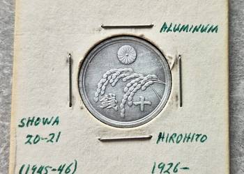 C13) JAPONIA - 10 Sen - 1945 r.