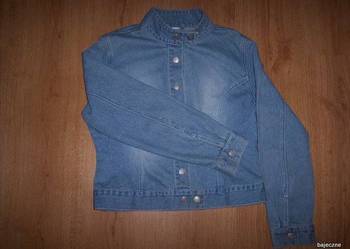 KURTKA dżinsowa krótka.158. JAK NOWA:) jeans dla dziewczynk