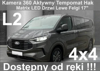 Ford Transit Custom 4x4 Limited 170KM A8 Kamera 360 Martwe Pole 2656 zł od…