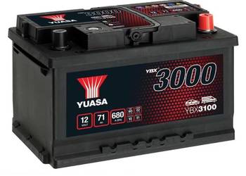 Akumulator Yuasa Standard 12V 71Ah 680A Prawy Plus Dostawa