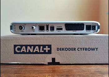 Dekoder cyfrowy Canal+ SAGEMCOM do TV Sat jak Nowy kpl Okazja -50%