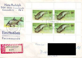 Kop. z  koresp. Filat. NRD - Polska 1978