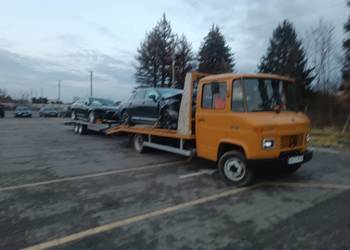 Sprzedam Auto lawetę Mercedesa 609 3.8D POMOC DROGOWA Bliźniak Wół Roboczy