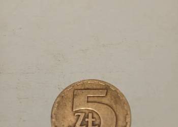 Moneta 5zł 1977 oraz 1986
