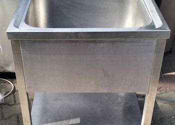 Zlew gastronomiczny 1-komorowy 70x70x85