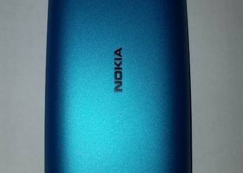 100% Oryginał plecki klapka baterii Nokia 500 niebieska nieużywana