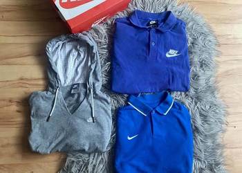 Zestaw Nike 3 sztuki  Polo 2x + Bluza z kapturem | OKAZJA!