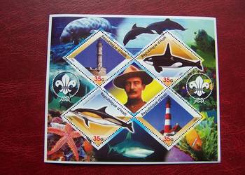 Haiti 2006 MNH Fauna delfiny orka Latarnie Morskie