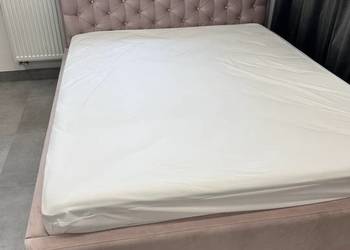 !POWYSTAWOWE Łóżko 160x200 z pojemnikiem -45%%!! z kryształkami !!