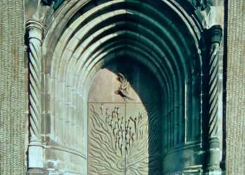 HILDESHEIM - PORTAL ZACHODNI, PRZEJŚCIE PRZEZ MORZE CZERWONE