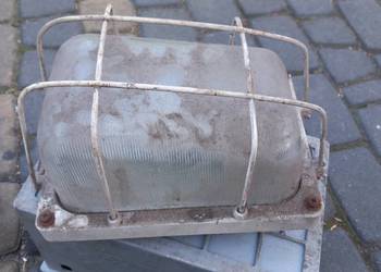 lampa PRL stara Vintage LOFT Industrial Style