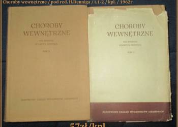 Choroby wewnętrzne/red. H. Dennig / Berger / medycyna / interna