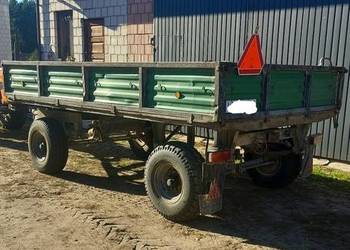 Przyczepa rolnicza Autosan zarejestrowana niska