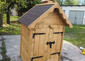 Wędzarnia ogrodowa drewniana..Cena obowiązuje do wyczepania zapasów!!!