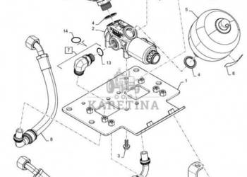 New Holland T6090 T6070 Wąź 84286074