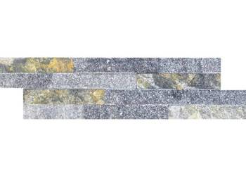 Panel ścienny Marmur Stackstone Rusty Black naturalny 36x10x0,8-1,3 cm