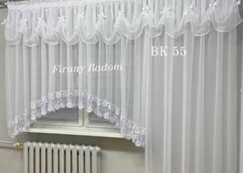 Firanki balkonowe 400 x 160 oraz 200 x 230