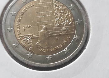 2 Euro 50 r. Pokłonu w Warszawie-2020 r.-men. F