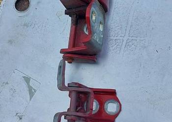 Zawias prawy przód Renault Megane II  komplet