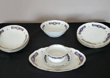 Zestaw obiadowy porcelanowy