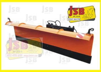 PŁUG ŚNIEŻNY DO JCB 3CX/4CX - TYP F WZMOCNIONY F300W 3.0m