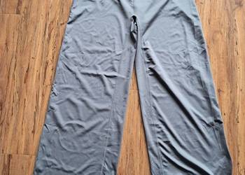 Nowe luźne szare spodnie sportowe roz L długość 104cm, szer w pasie 30cm