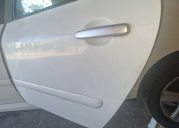 Drzwi lewy tył Peugeot 307 EWPB Biały