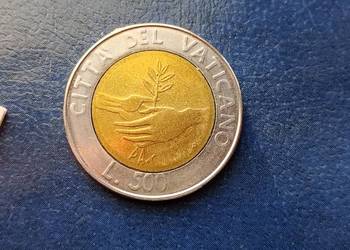 Stare monety 500 lir 1984 Watykan